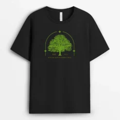 Nature Always Finds A Way Lionxgap T-Shirt - Black