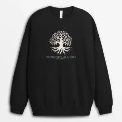 Thunderstorms Are Natures Lullaby Lionxgap Sweatshirt - Black