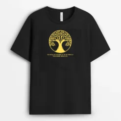 To Walk In Nature Is To Witness A Thousand Miracles Lionxgap T-Shirt - Black