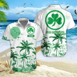 SpVgg Greuther Furth Hawaiian Shirt, Gift For SpVgg Greuther Furth Fan BDE051525
