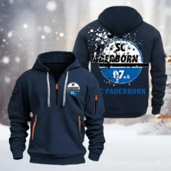 SC Paderborn Hoodie Half Zipper, Gift For SC Paderborn Fan BDE051626444 - Vavy