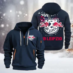 RB Leipzig Hoodie Half Zipper, Gift For RB Leipzig Fan BDE051626445 - Vavy