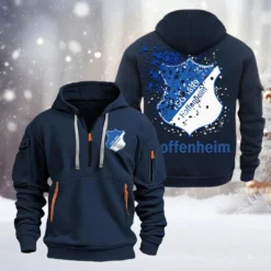 TSG Hoffenheim Hoodie Half Zipper, Gift For TSG Hoffenheim Fan BDE051626487 - Vavy