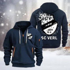 SC Verl Hoodie Half Zipper, Gift For SC Verl Fan BDE051626489 - Vavy