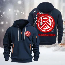 Rot-Weiss Essen e.V Hoodie Half Zipper, Gift For Rot-Weiss Essen e.V Fan BDE051626494 - Vavy