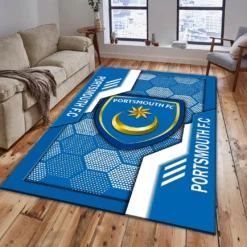 Portsmouth Rug, Gift for Portsmouth fan ELP10052225007