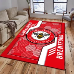 Brentford FC Rug, Gift for Brentford FC fan ELP10052225012