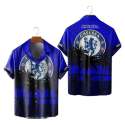 Chelsea Hawaiian Shirt, Gift for Chelsea fan EPL10052125003