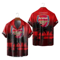Arsenal Hawaiian Shirt, Gift for Arsenal fan EPL10052125005
