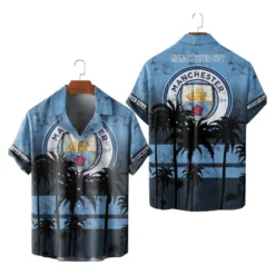 Manchester City Hawaiian Shirt, Gift for Manchester City fan EPL10052125008