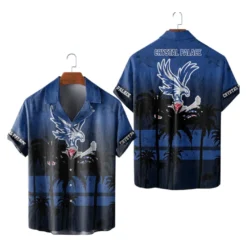 Crystal Palace Hawaiian Shirt, Gift for Crystal Palace fan EPL10052125012