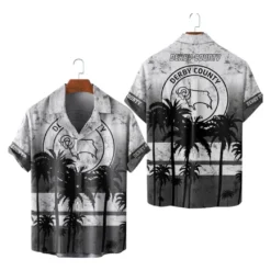Derby County Hawaiian Shirt, Gift for Derby County fan EPL10052125019