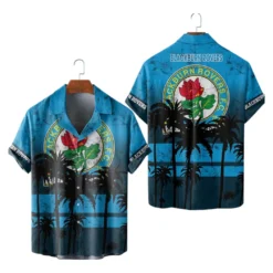 Blackburn Rovers Hawaiian Shirt, Gift for Blackburn Rovers fan EPL10052125028