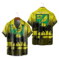 Norwich City Hawaiian Shirt, Gift for Norwich City fan EPL10052125030