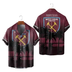 West Ham United Hawaiian Shirt, Gift for West Ham United fan EPL10052125031