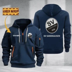 SV Sandhausen Hoodie Haft Zipper, Gift For SV Sandhausen Fan BDE051725580-Navy