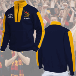 Adelaide Crows 2 AFL 2025 New Hoodie TM NTA V1 TDT