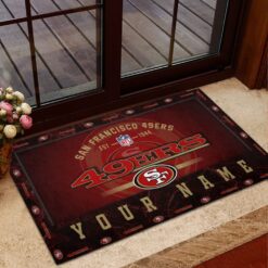 San Francisco 49ers Doormat, All Over Print Doormat For San Francisco 49ers NFL01063025000