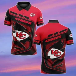 Kansas City Chiefs Polo Shirt, All Over Print Polo Shirt NFL02063025002