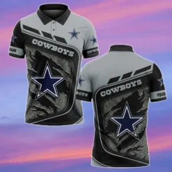 Dallas Cowboys Polo Shirt, All Over Print Polo Shirt NFL0206302500