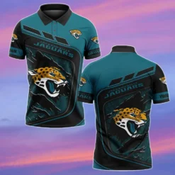Jacksonville Jaguars Polo Shirt, All Over Print Polo Shirt NFL02070125005
