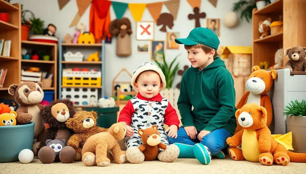 A vibrant indoor obstacle course for toddlers, designed with pillows and blankets.