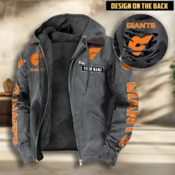 Gws Giants Fans Gift Hooded And Flannel Hoodie, All Over Print Hoodie For Sport Fan, Custom Name AFL11070825125