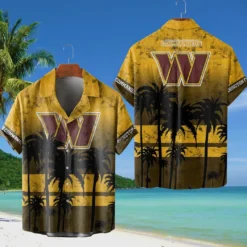 Washington CommandersHawaiian Shirt, All Over Print Hawaiian Shirt HTT09070425313