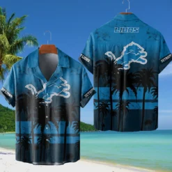 Detroit LionsHawaiian Shirt, All Over Print Hawaiian Shirt HTT09070425324
