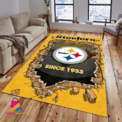 Pittsburgh Steelers Rug, All Over Print Rug MNT02070125002