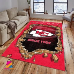 Kansas City Chiefs Rug, All Over Print Rug MNT02070125010