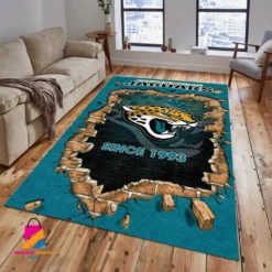Jacksonville Jaguars Rug, All Over Print Rug MNT02070125012