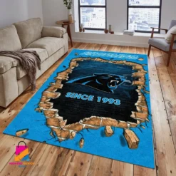 Carolina Panthers Rug, All Over Print Rug MNT02070125021