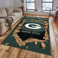 Green Bay Packers Rug, All Over Print Rug MNT02070125029