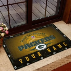 Green Bay Packers Doormat, All Over Print Doormat NFL11070225112