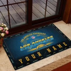 Los Angeles Chargers Doormat, All Over Print Doormat NFL11070225119