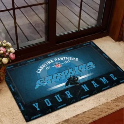 Carolina Panthers Doormat, All Over Print Doormat NFL11070225131