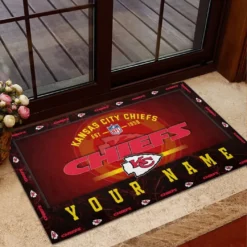 Kansas City Chiefs Doormat, All Over Print Doormat NFL11070225132