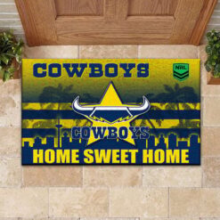 North Queensland Cowboys Doormat, All Over Print Doormat NRL15070325345