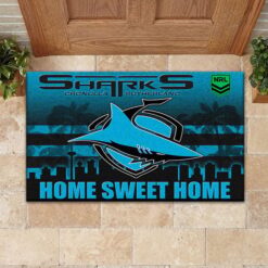 Cronulla Sharks Doormat, All Over Print Doormat NRL16070325678