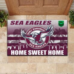 Manly Warringah Sea Eagles Doormat, All Over Print Doormat NRL23070325901